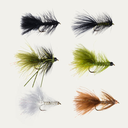 Woolly Bugger Core Fly Assortment - 6pk