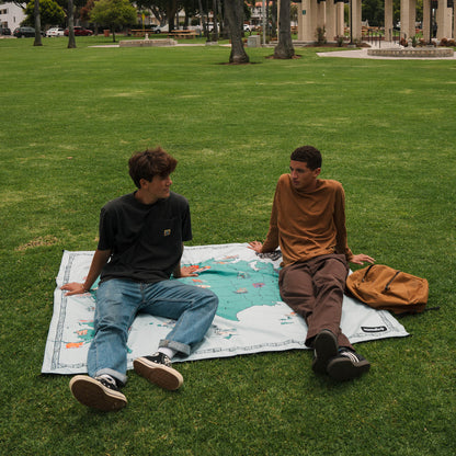 Festival Blanket: National Parks and Monuments Map