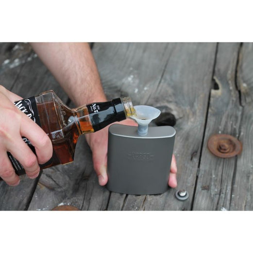 Vargo Titanium Funnel Flask