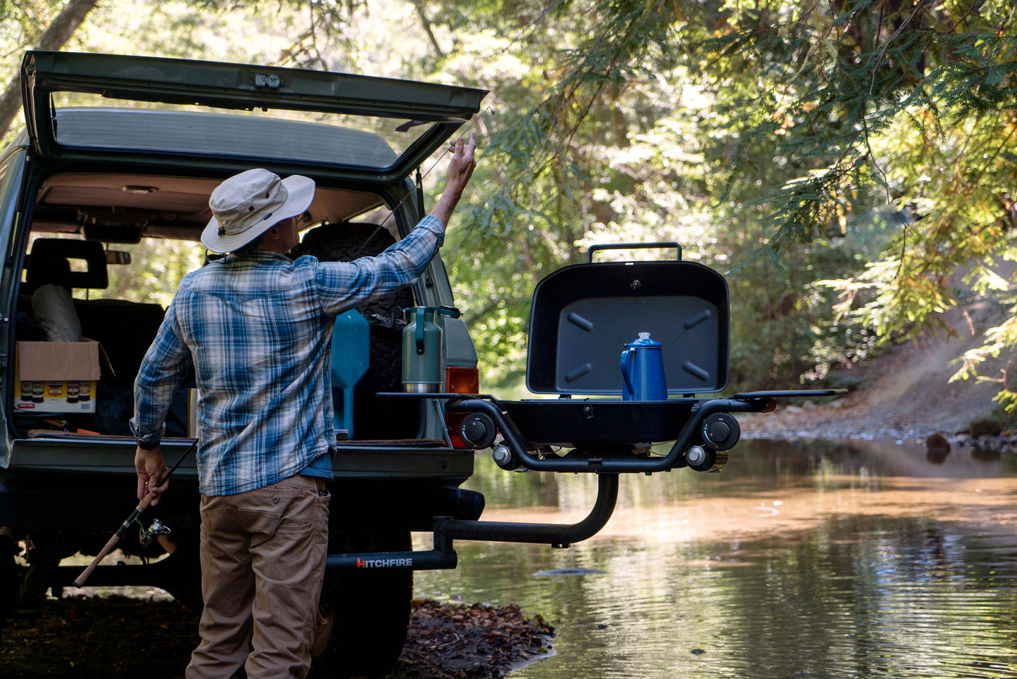 HitchFire Forge 15 Hitch Mounted Propane Grill