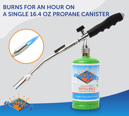 Flame King Propane Torch with Gas Ignitor