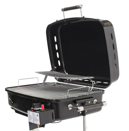 Flame King RV Trailer Mounted Grill BBQ with Carry Bag