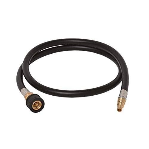 Flame King RV, Van, Trailer, Dual Quick Connect Hose, LP Gas Only, 48 inch, 1/4 inch