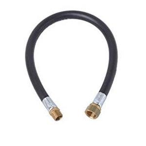 Flame King Thermo Plastic Hose Assembly for LP and Natural Gas, 24 Inch, 3/8 Inch