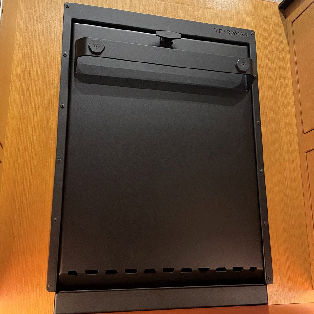 Tetravan Folding Shower 2.1 with Magnetic Zipped Curtain