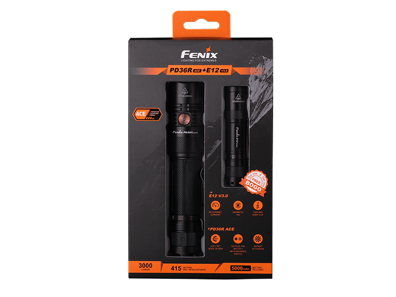 Fenix PD36R ACE Customizable Multi-Mode Flashlight