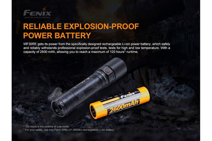 Fenix WF30RE Intrinsically Safe Flashlight - discontinued