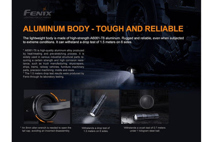 Fenix WF30RE Intrinsically Safe Flashlight - discontinued