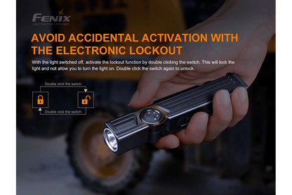 Fenix WT25R Adjustable Head LED Flashlight - 1000 Lumens