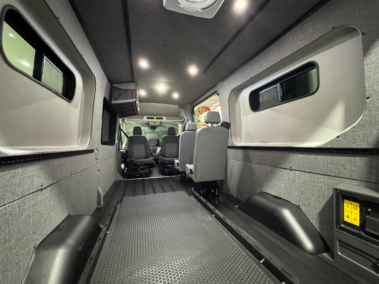 Ford Transit Innie Sleeper: Passenger-Side