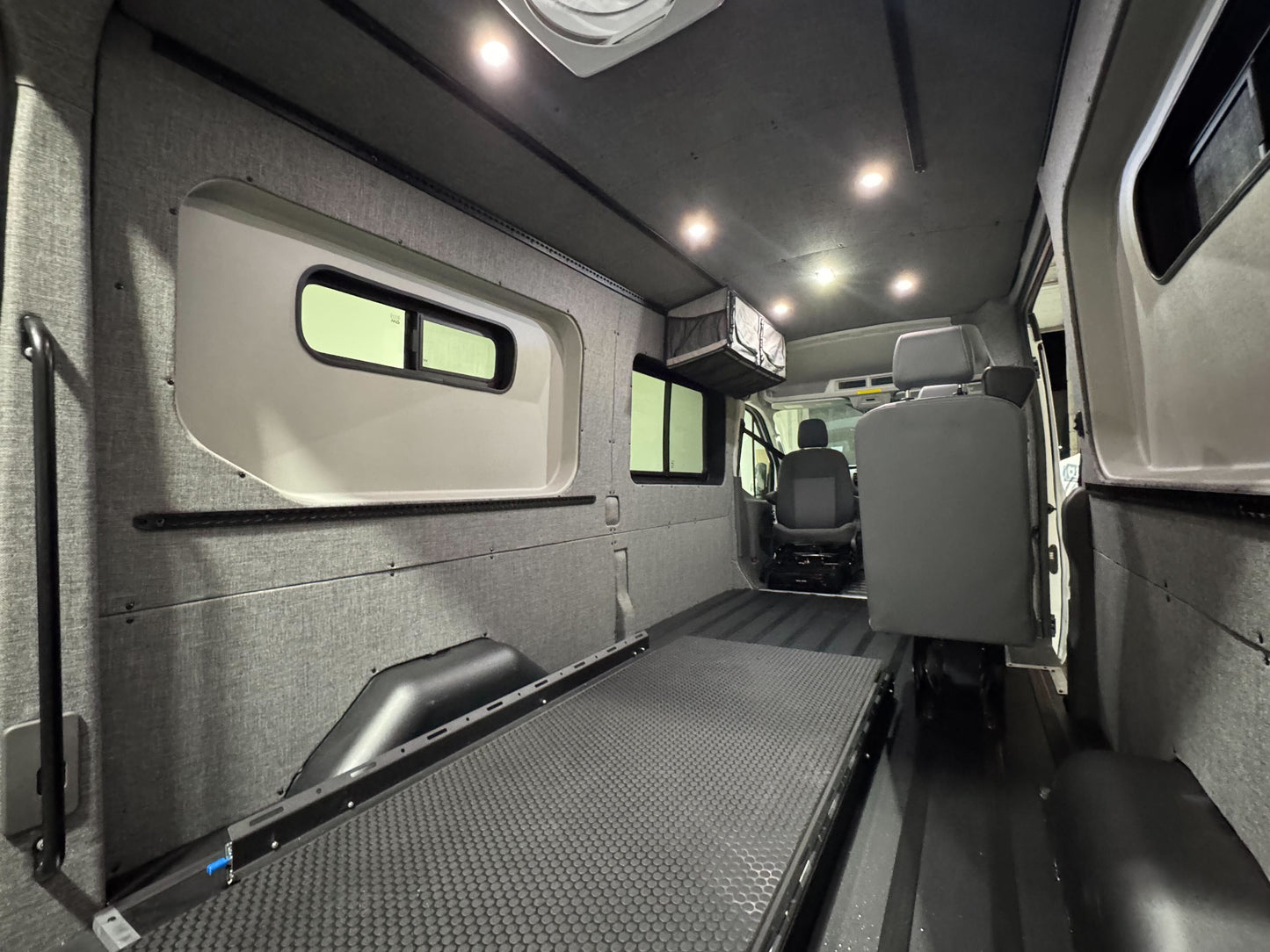 Ford Transit Innie Sleeper: Driver-Side