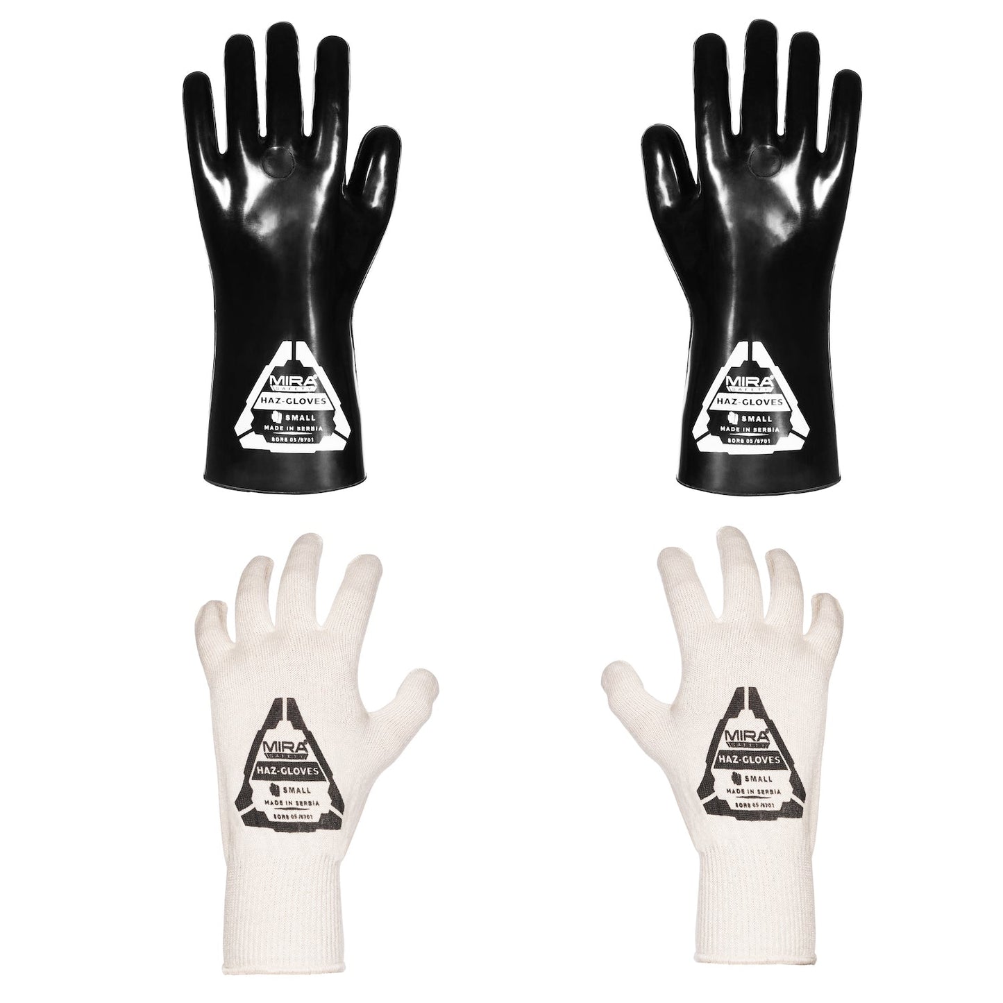 HAZ-GLOVES - Butyl Gloves for CBRN Protection