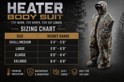 Heater Body Suit Xtreme Realtree Edge