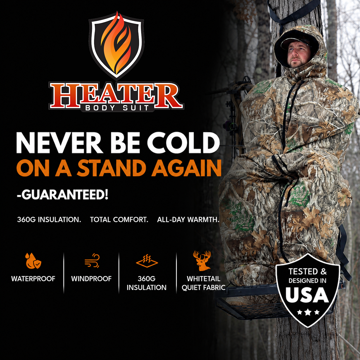 Heater Body Suit Xtreme Realtree Edge