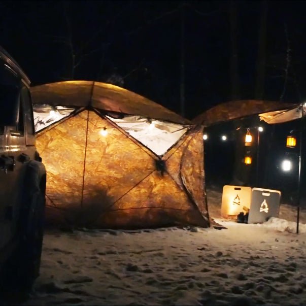 rbm outdoors - hexagon tent RBM Hexagon All-Seasons Tent