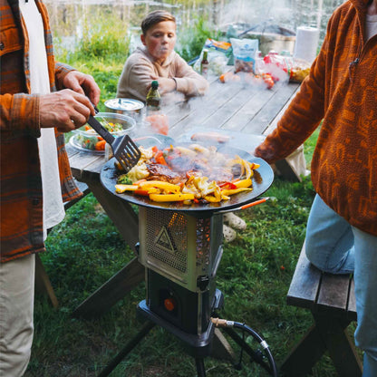 Ignik Skullet Deluxe - Heater Stove Cook Set