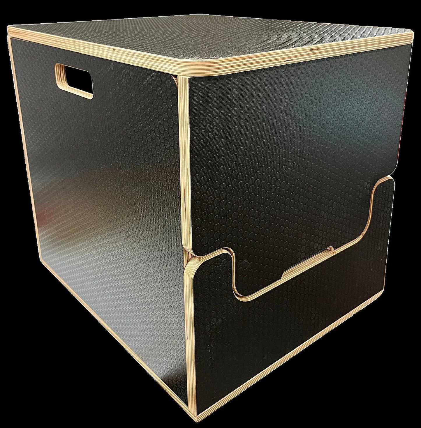 Laveo Dry Flush Portable Waterless Toilet Bamboo Lift top Cabinet Flat Pack Kit