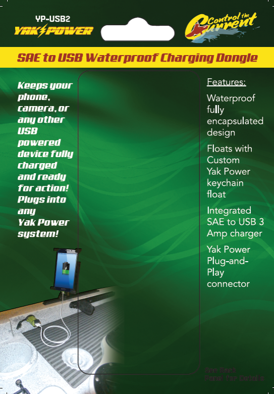 YP-USB2 SAE to USB 3amp Charging Dongle