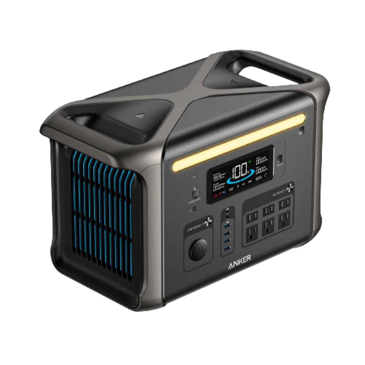 Anker SOLIX F1500 Portable Power Station - 1536Wh｜1800W