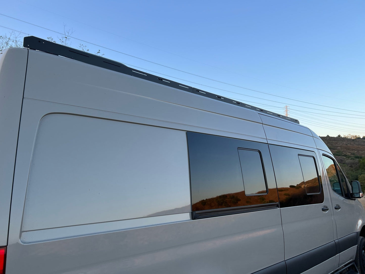 SPRINTER 170" HIGH ROOF STEALTH ROOF RACK