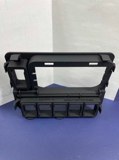 Base Panel for 1 Tall and 5 Short Switch Locations (Tacoma Access Cab)