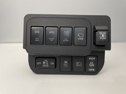 Base Switch Panel for 4 Short Switches (Tacoma Double Cab)