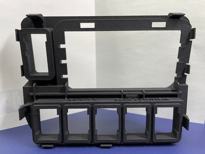 Base Panel for 1 Tall and 5 Short Switch Locations (Tacoma Access Cab)
