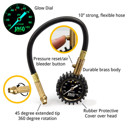 ElitePro™ Tire Pressure Gauge - 100 PSI