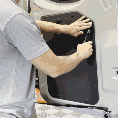 Mercedes Sprinter Lower Rear Door Storage Panels (Pair)