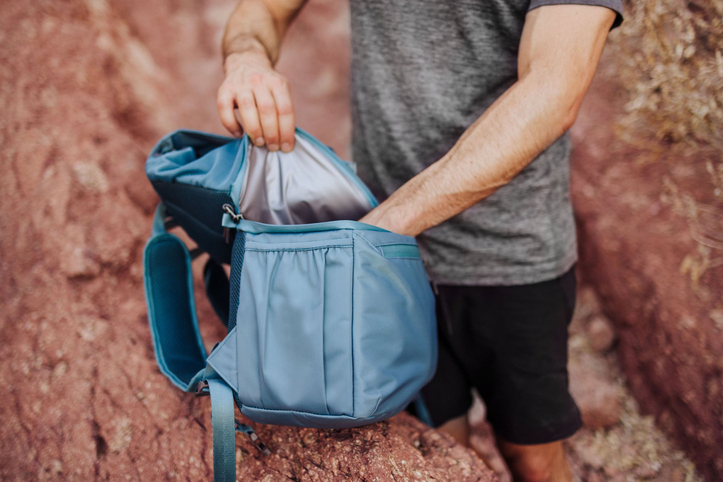 Tarana Recycled Backpack Cooler