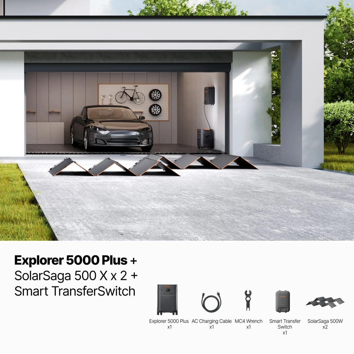 Jackery Whole-Home Backup Kit  5000 Plus (20kWh)