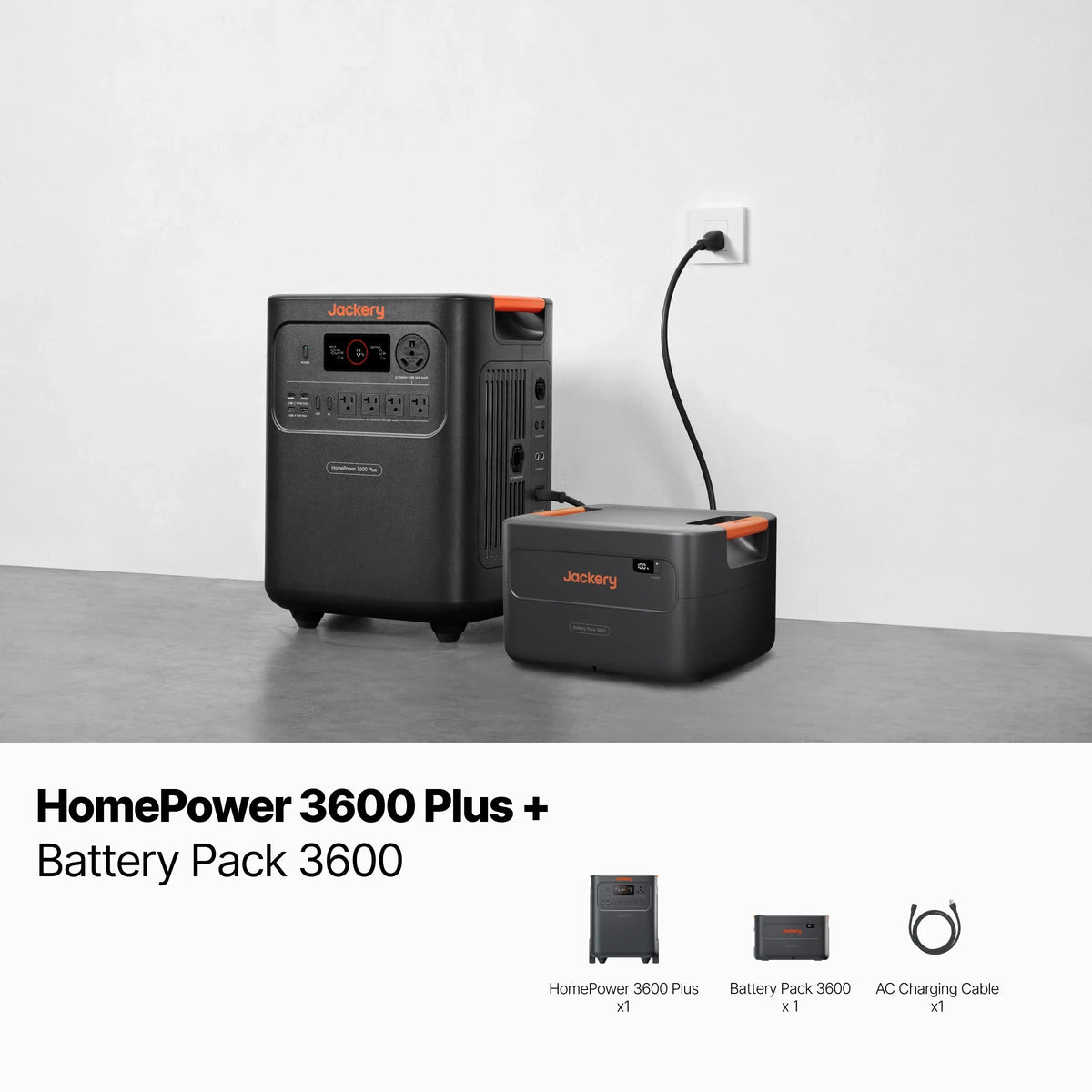 Jackery Solar Generator HomePower 3600 Plus