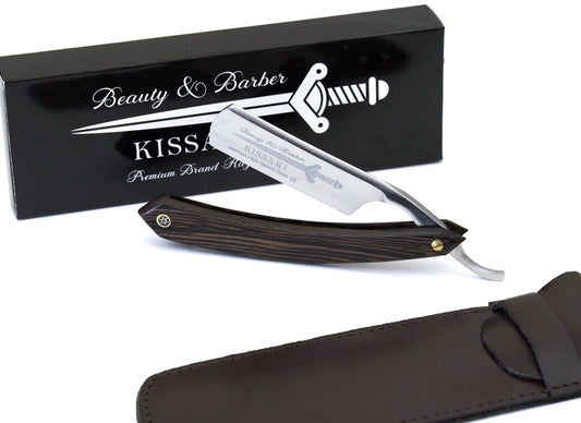 Kissaki Straight Razor German high speed steel