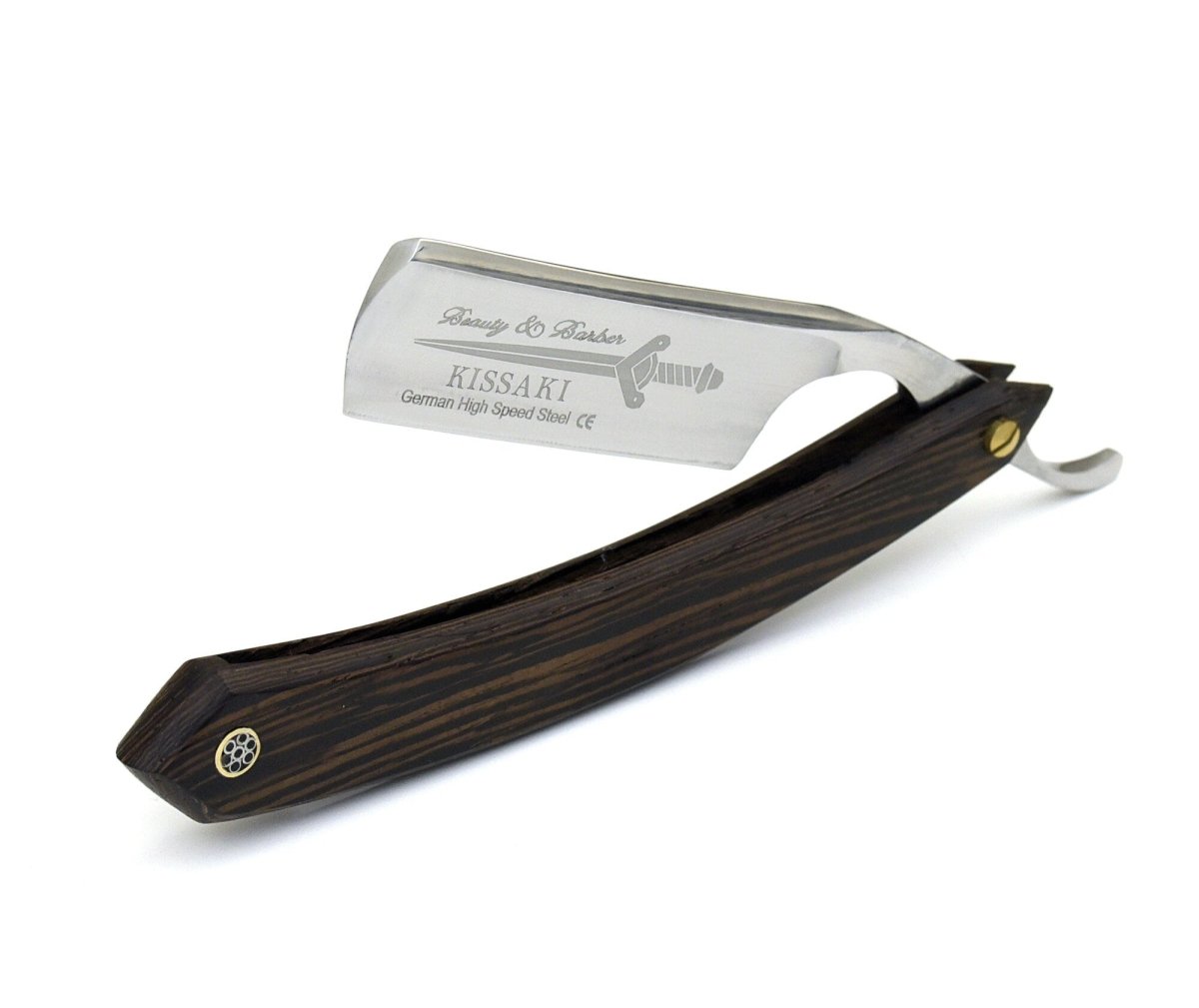 Kissaki Straight Razor German high speed steel