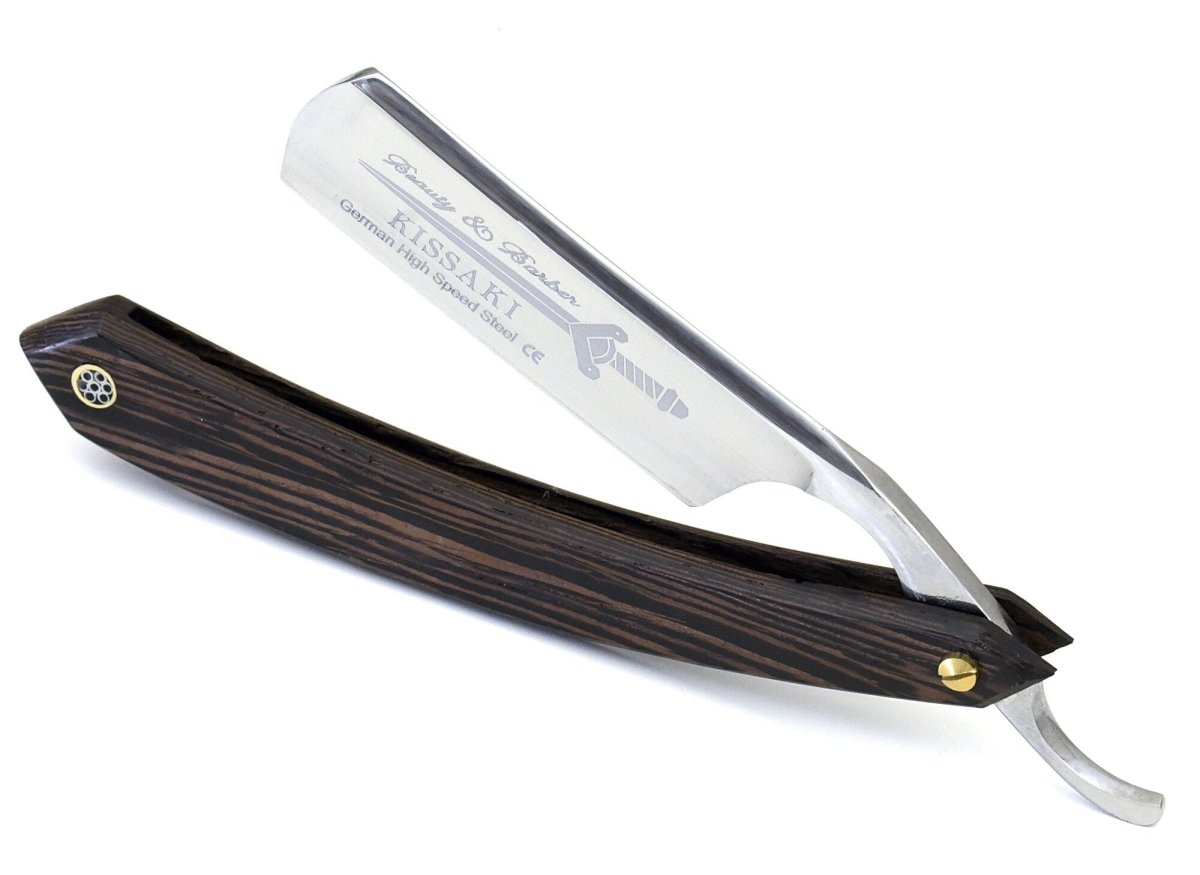 Kissaki Straight Razor German high speed steel