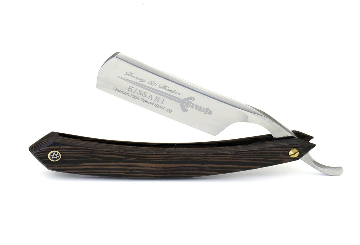 Kissaki Straight Razor German high speed steel