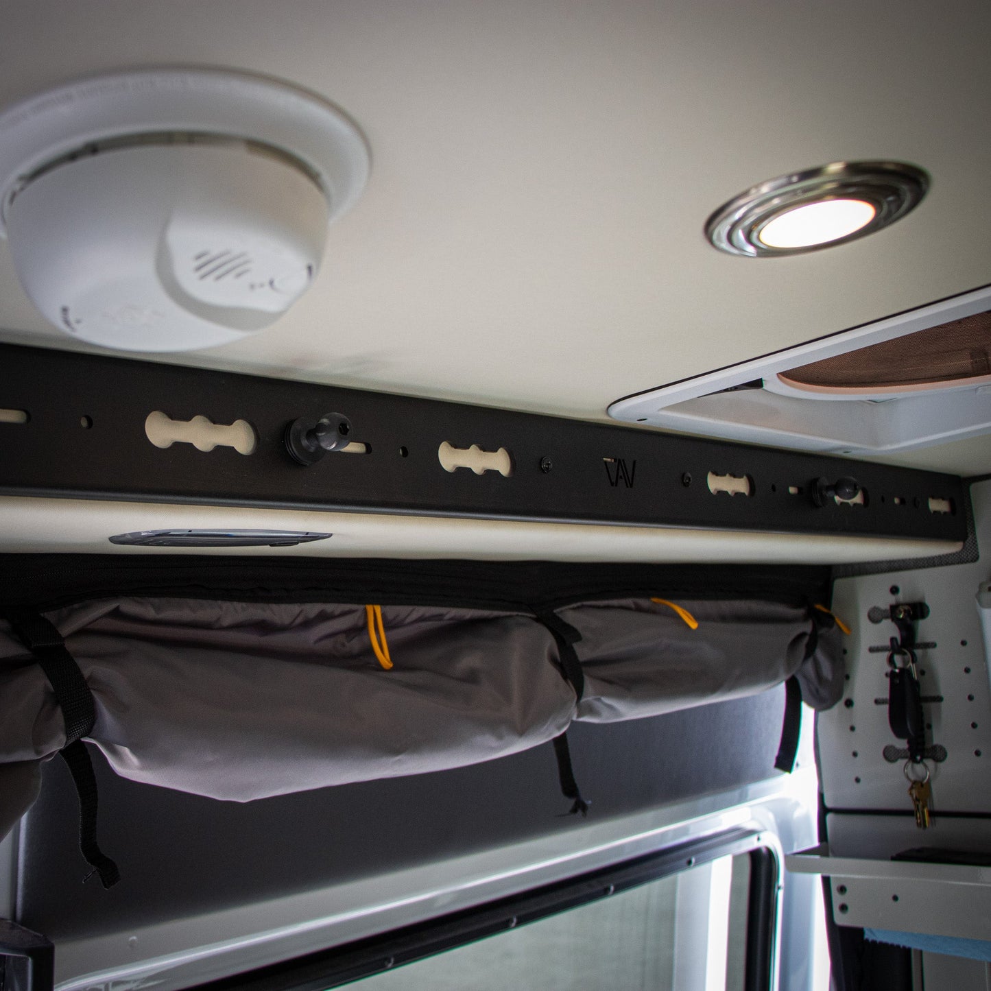 L-Track PRO for Overhead Sliding Door for Storyteller Overland Mode w/Magnetic Mirror