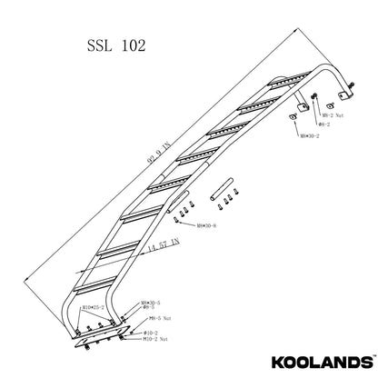 Koolands Sprinter Side Ladder