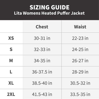 Lita Women's Heated Puffer Jacket