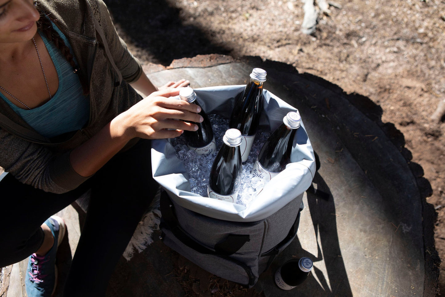 On The Go Roll-Top Backpack Cooler