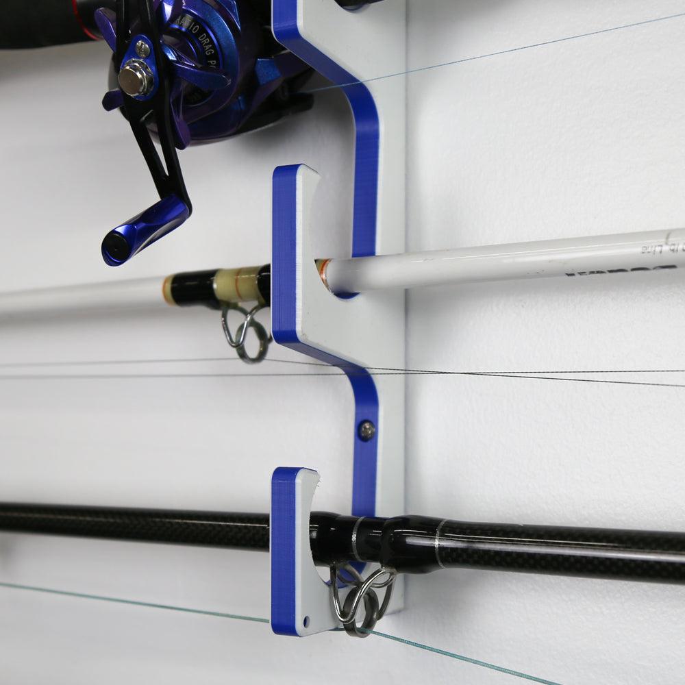 Made in the USA Premium Fishing Rod Racks | Wall or Ceiling or Boat Mounted