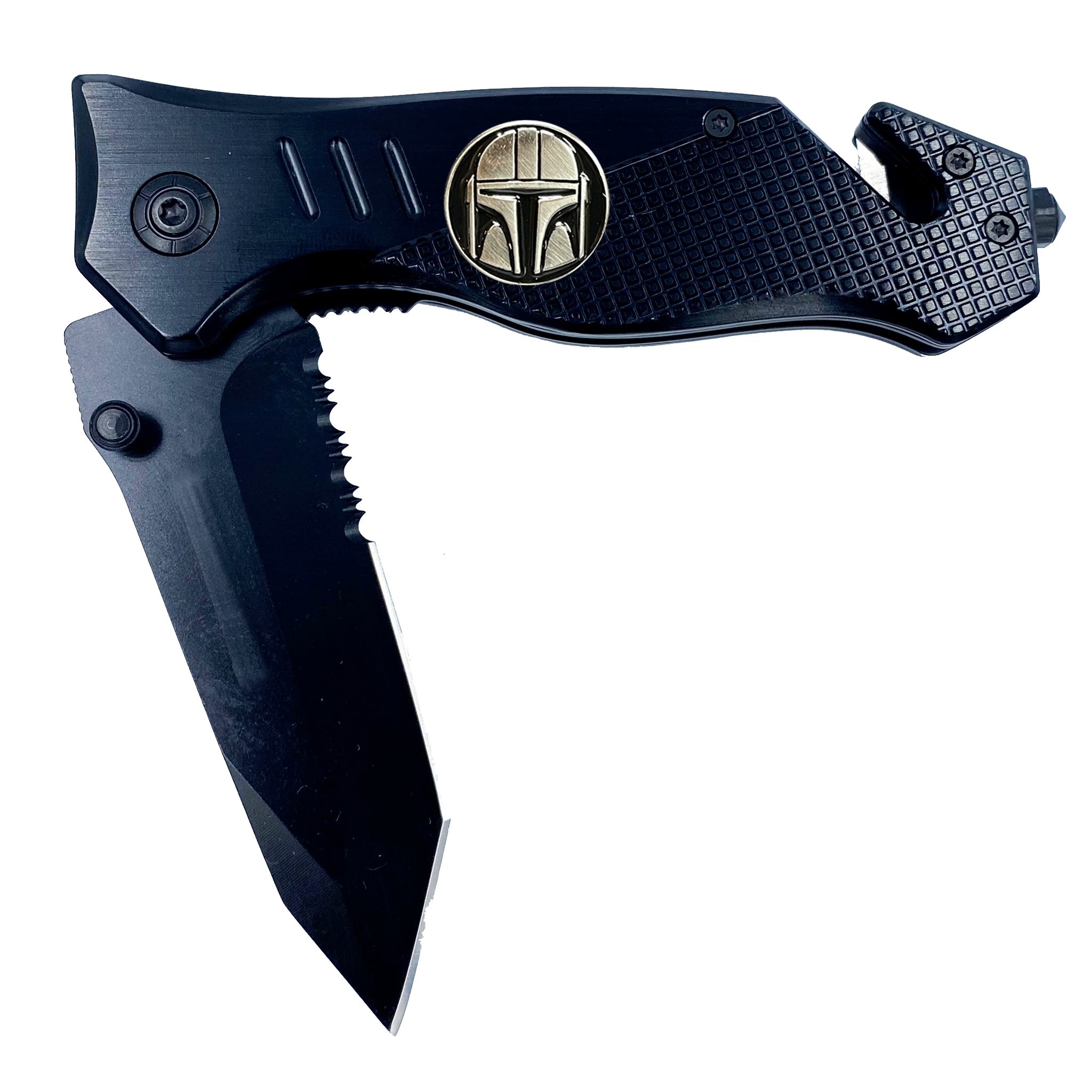 GL3-017 Mandalorian Inspired 3-in-1 Police Tactical Rescue knife tool ...