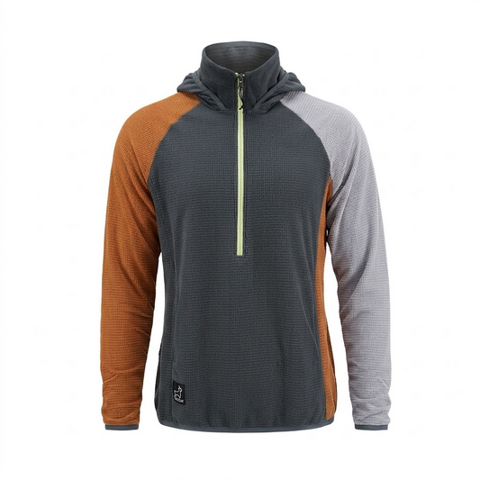 Men's Half-Zip Hooded Pullover Ultralight 115