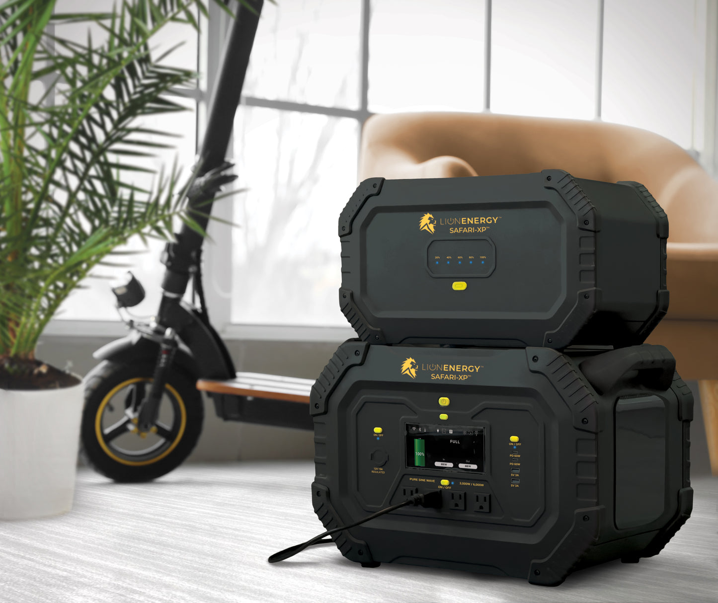 Lion Energy Safari - 3000W LifePO4 Power Generator