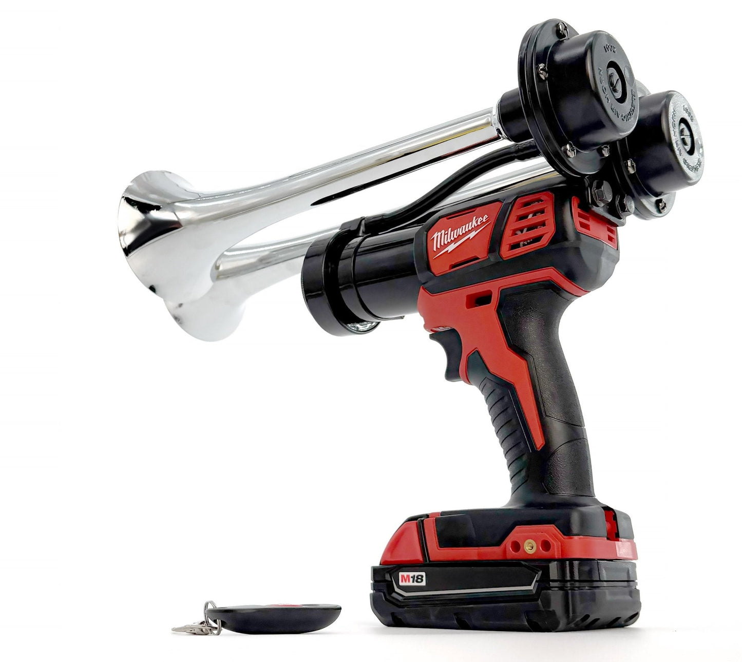 Milwaukee Train Horn M18 - Dual Drill Horn