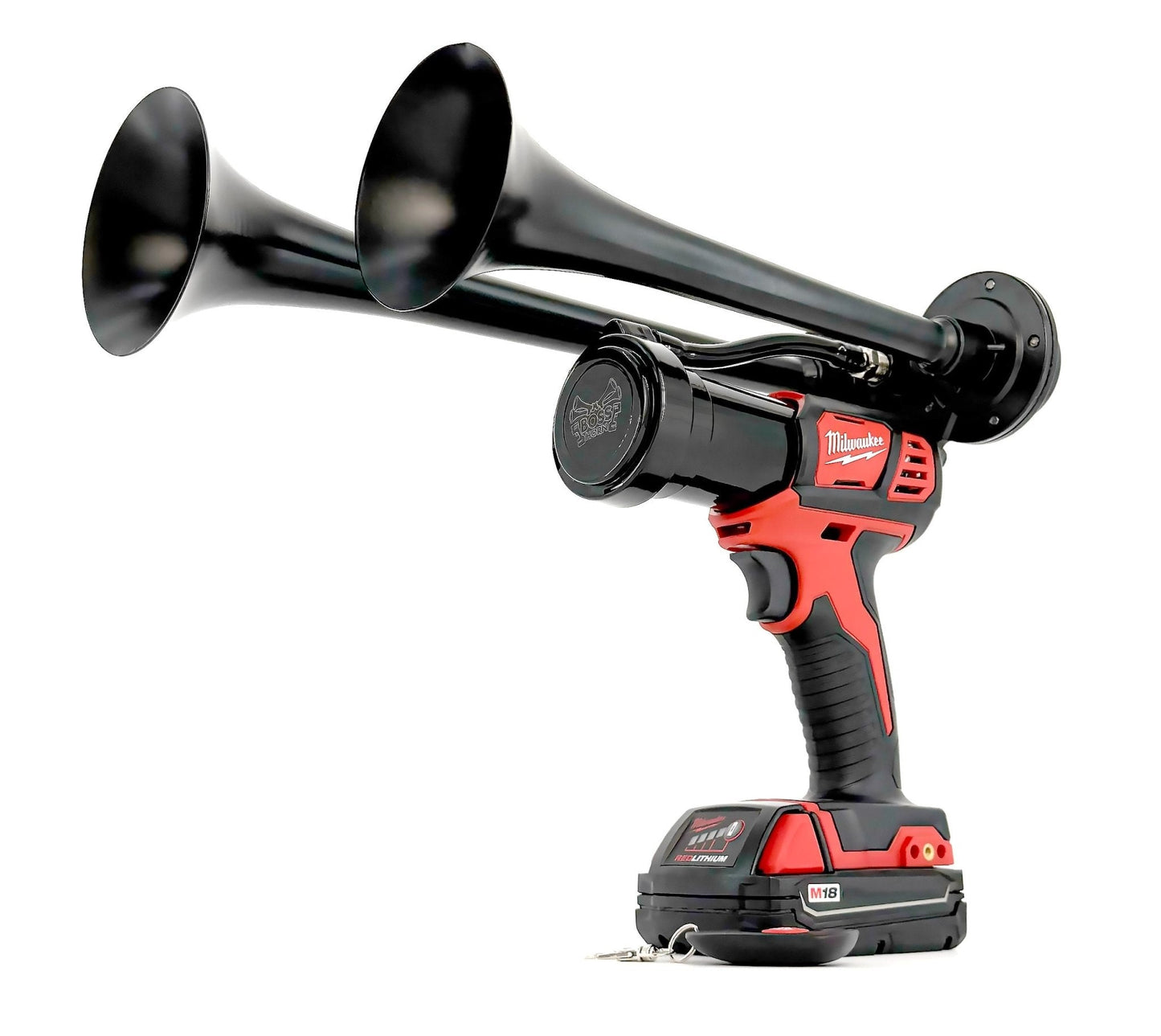 Milwaukee Train Horn M18 - Dual Drill Horn