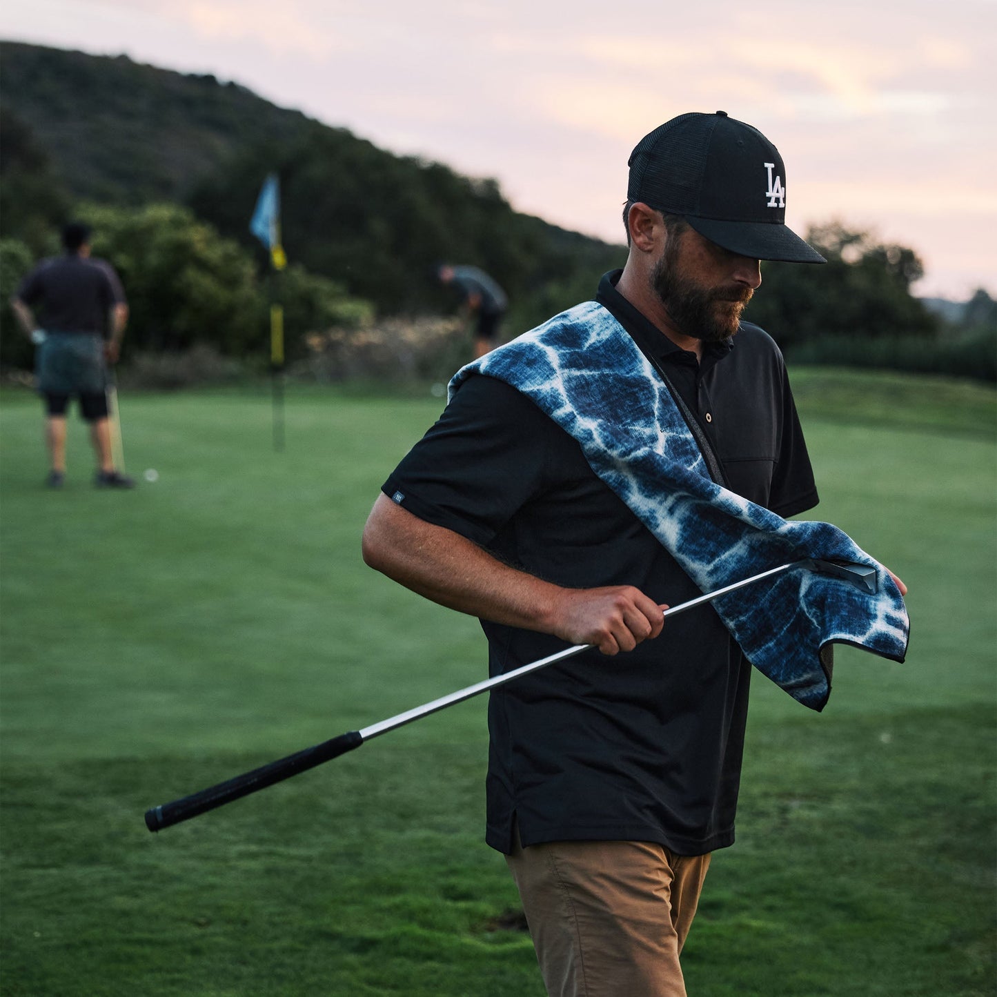 Mini Towel: Agua Blue