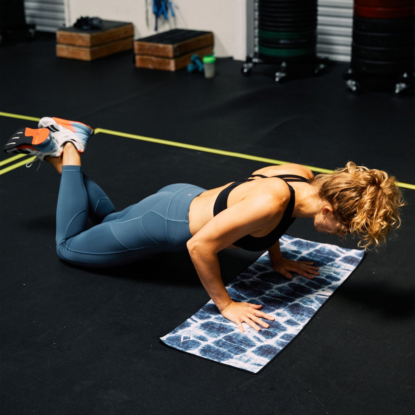 Mini Towel: Agua Blue