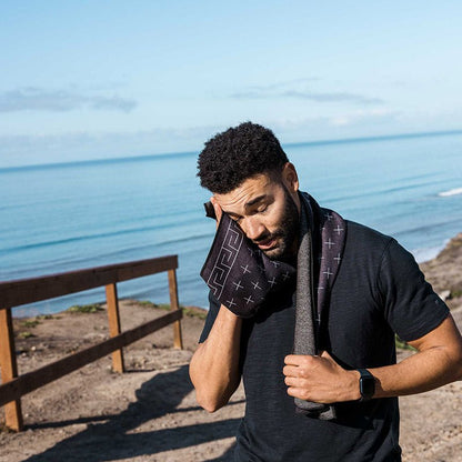 Mini Towel: Barton Black