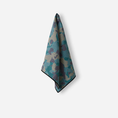 Mini Towel: Camo Green